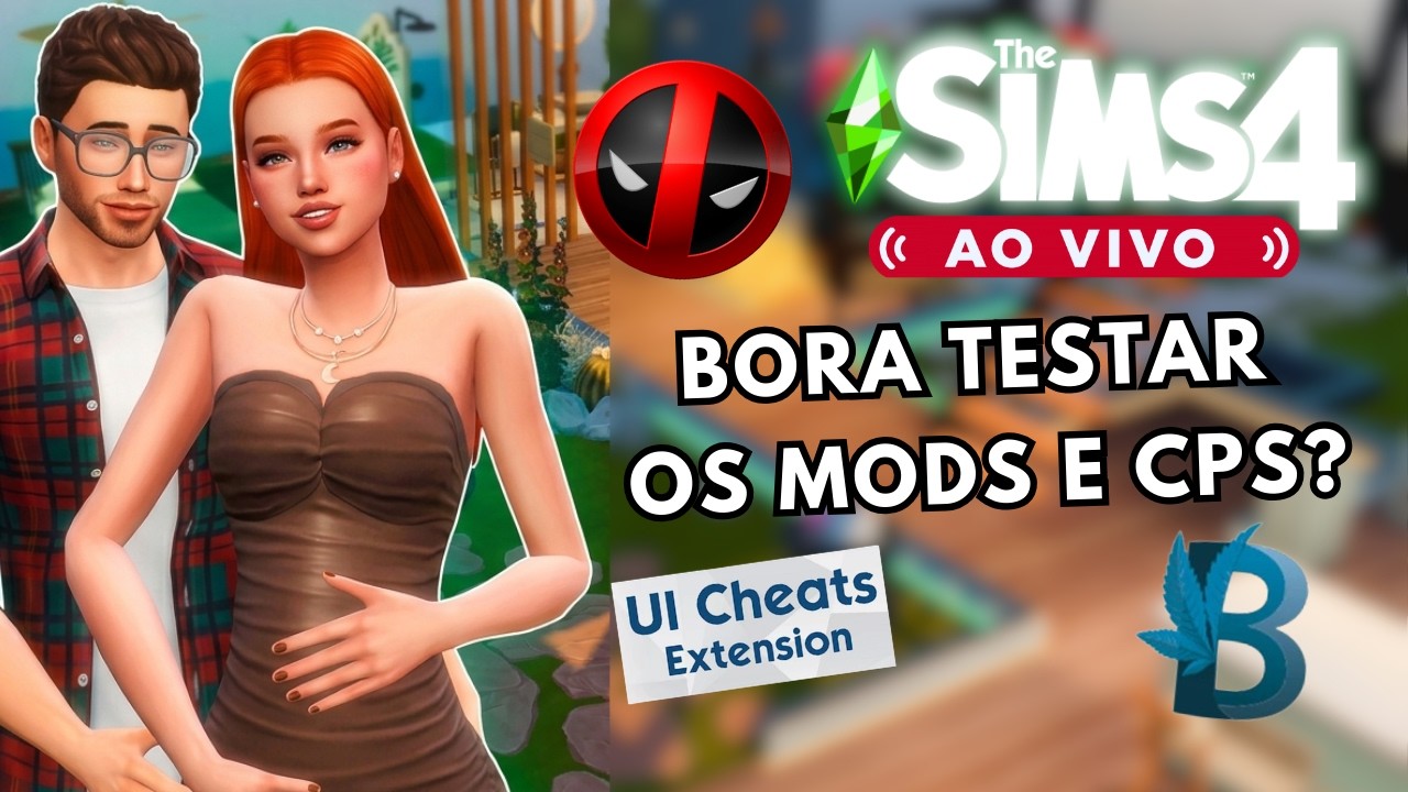 🔴LIVE➡️TESTANDO OS MODS E CPS NA NOVA ATUALIZAÇÃO➡️MARKETPLACE NÃO FUNCIONA NO TS4 DA KNY?➡️AO VIVO