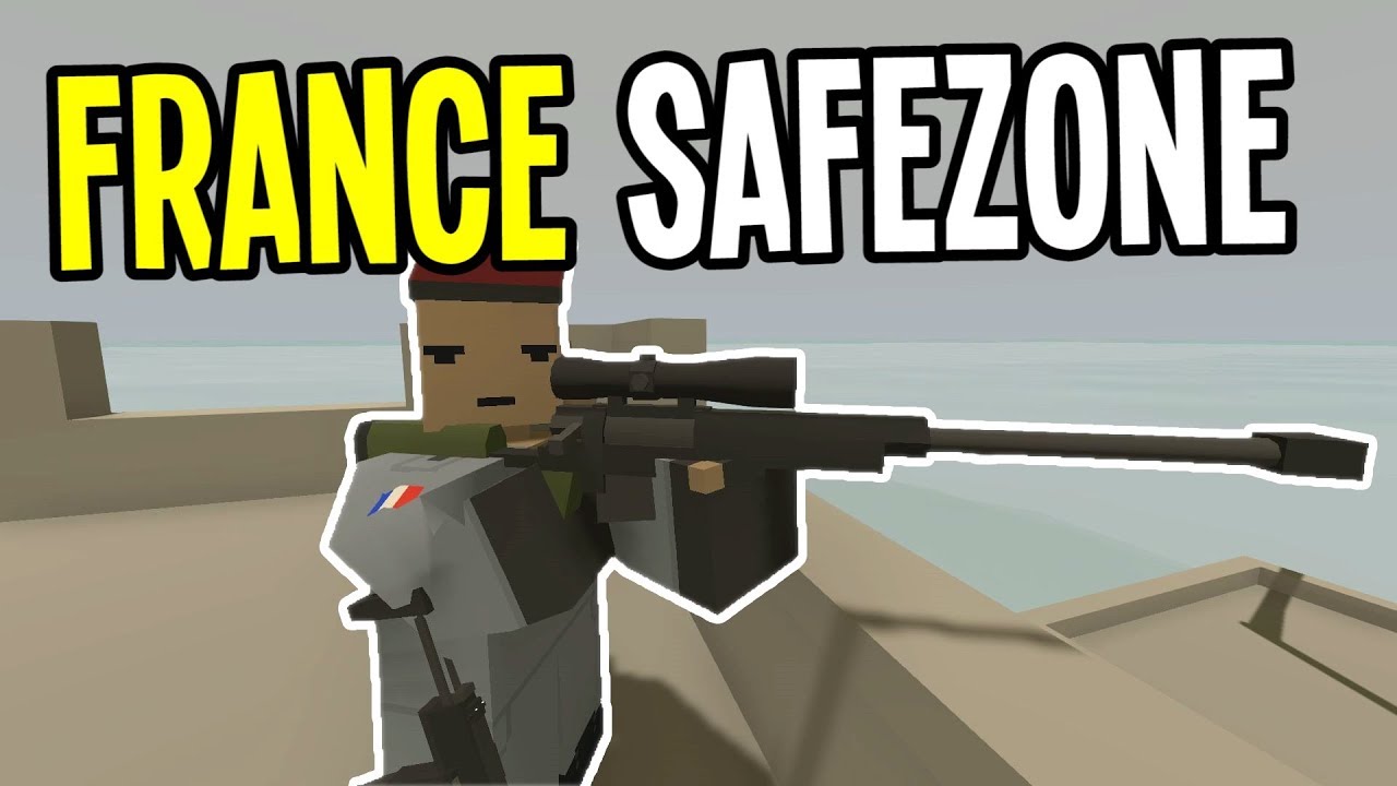 Unturned - MILITARY ISLAND SAFEZONE - Unturned France Map Playthrough - Episode 2