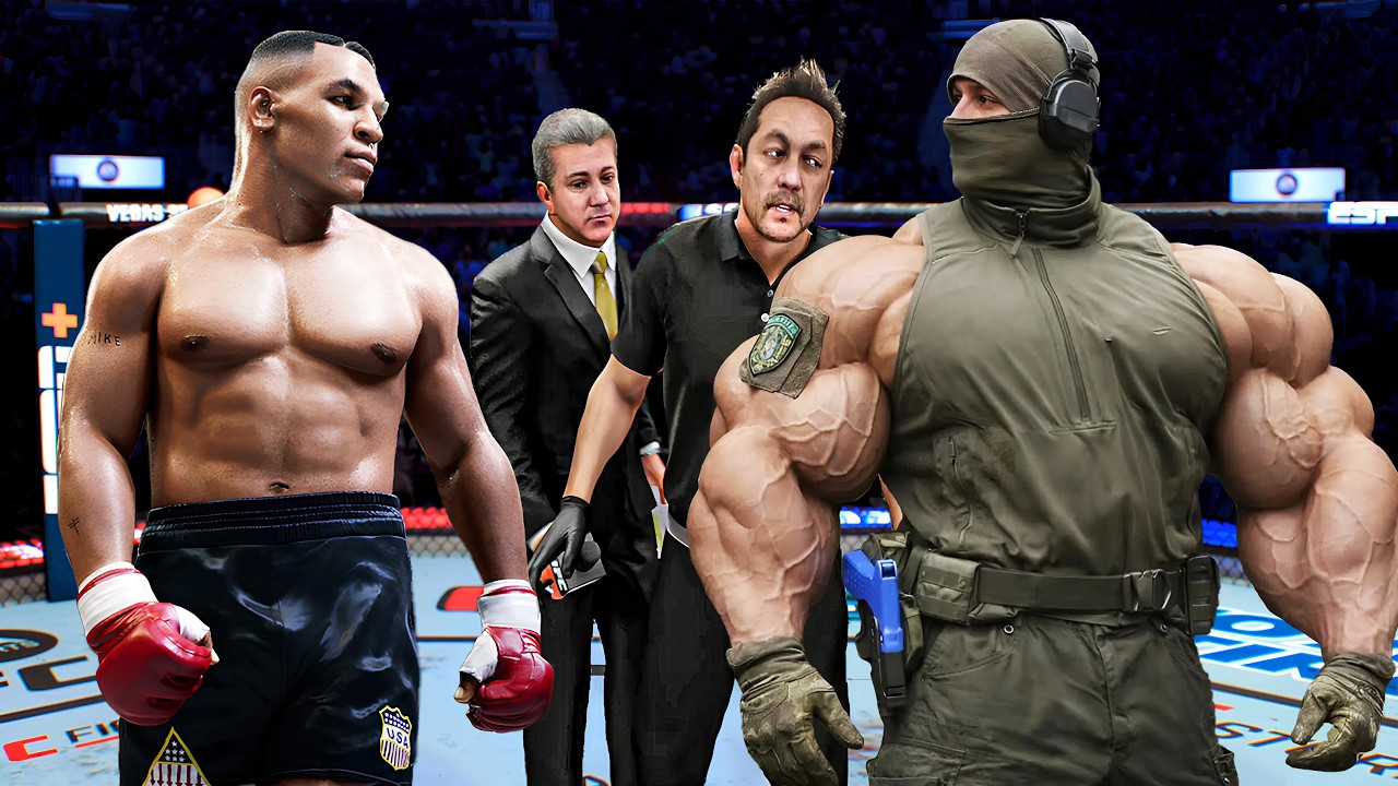 Майк Тайсон против Титана Солдата (EA Sports UFC 4)