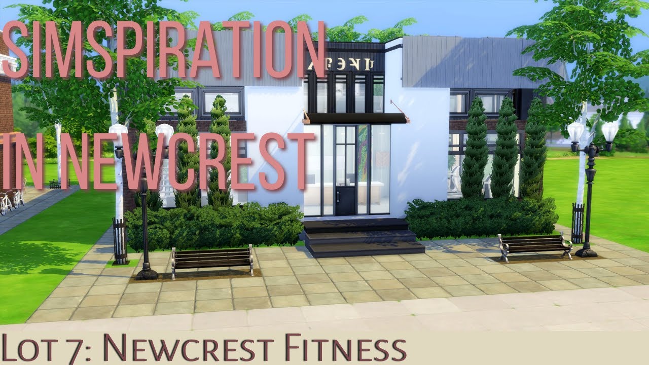 Newcrest Fitness| The Sims 4 | #SimspirationInNewcrest