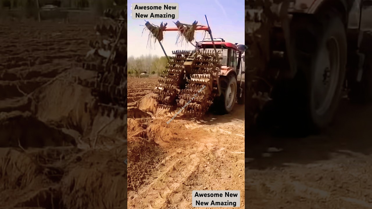 Innovative Super deep ploughing series plate plough