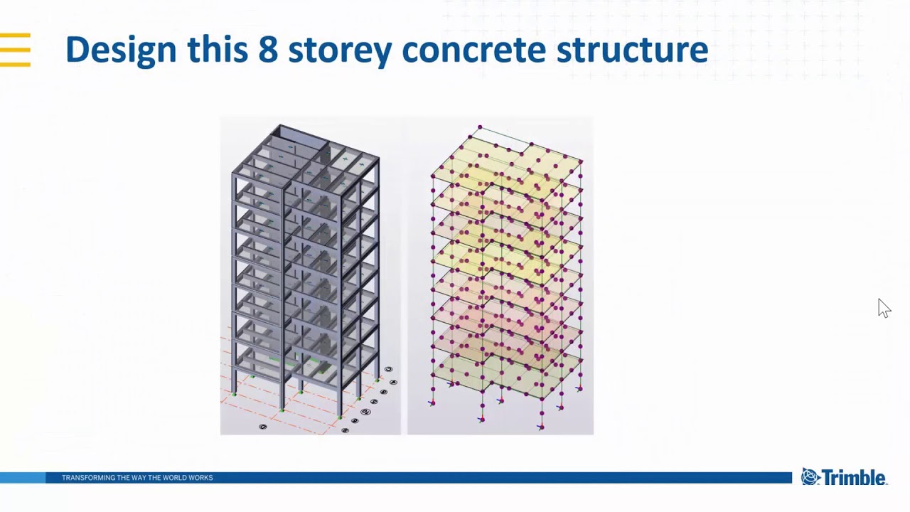 Tekla Structural Designer 2020 - Grillage and FE chase-down analyses