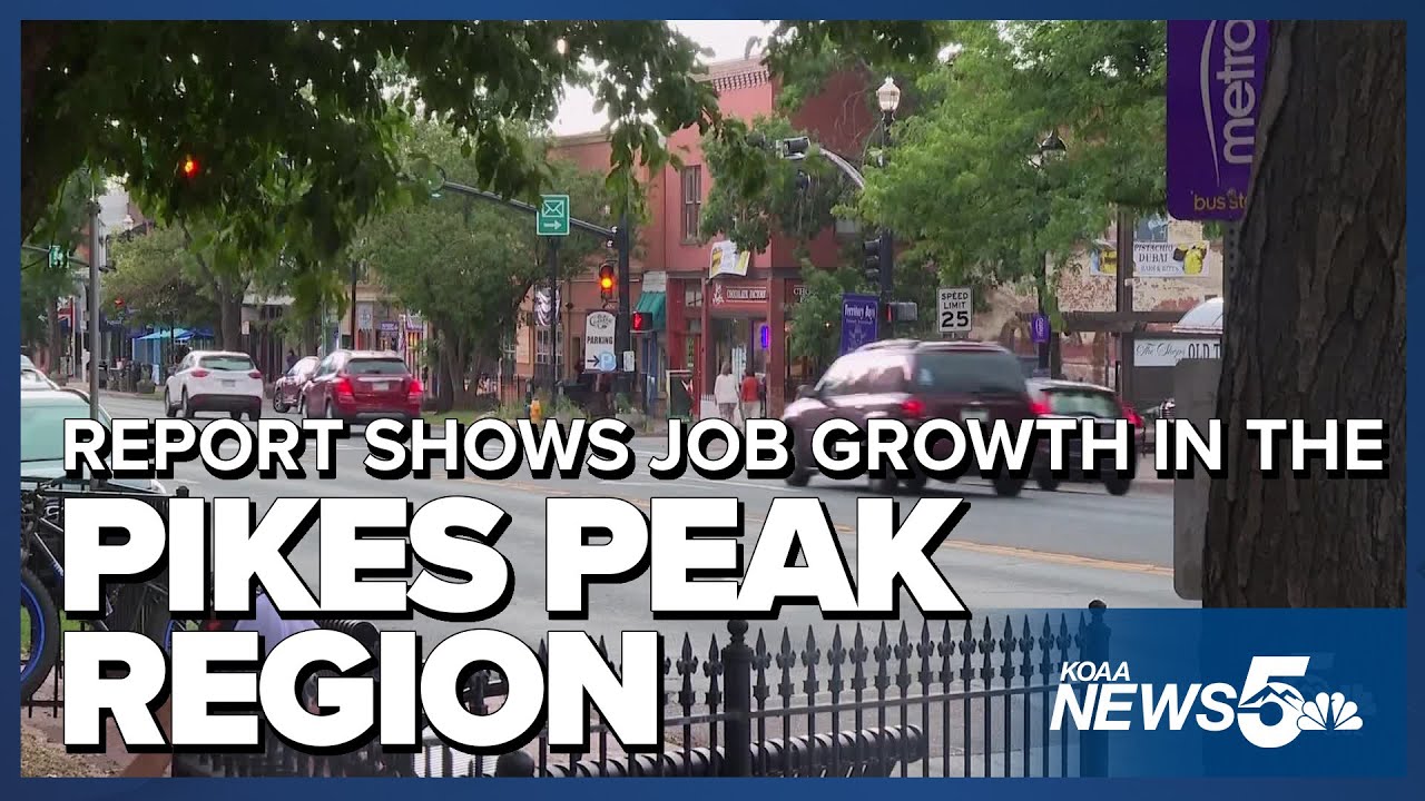 New report shows job growth driving population increase in Pikes Peak region
