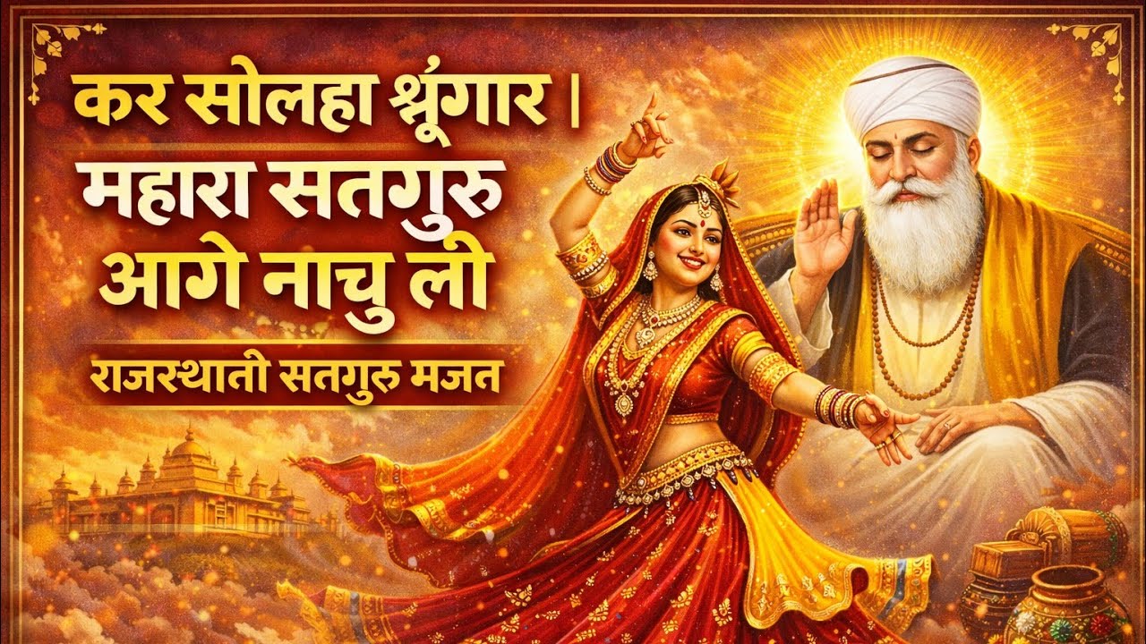 अरे ! कर सोलहा श्रृंगार मारा || सतगुरु आगे नाचुली #gurumahima _#rajsthanisatgurubhajan