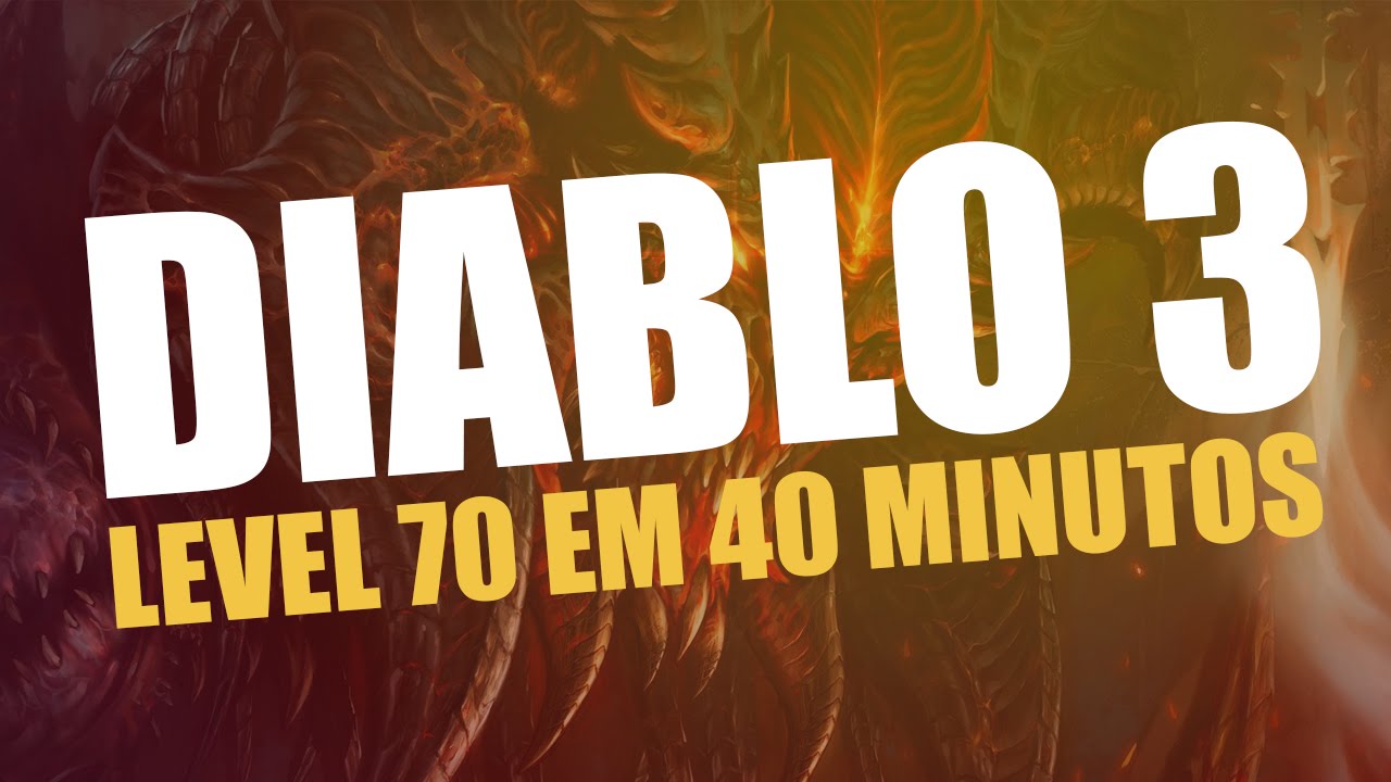 Diablo 3 Boost XP rápida Level 1 ao 70 em 40 minutos (Diablo III Xbox)