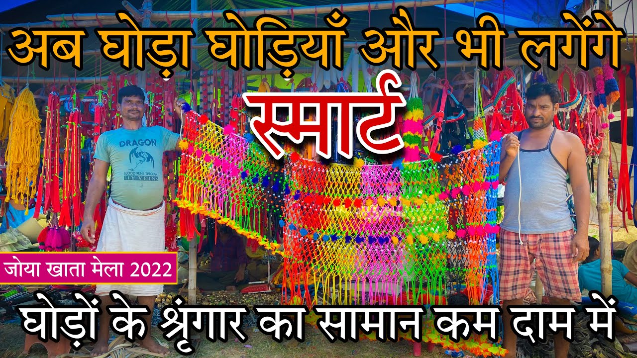 अब घोड़ा घोड़ियाँ और भी लगेंगे स्मार्ट घोड़ों के श्रृंगार का सामान कम दाम में (Amroha,Up)