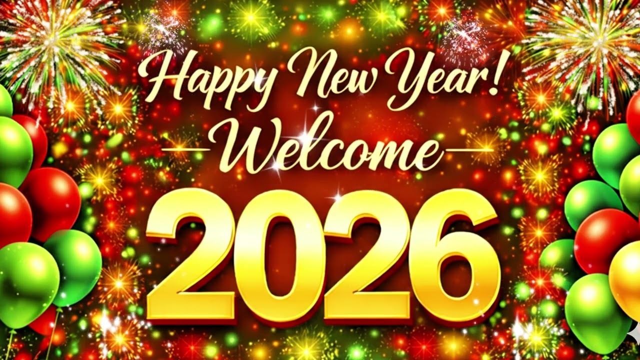 С Новым годом 2026! Фоновое изображение для телевизора | С Новым годом 2026!