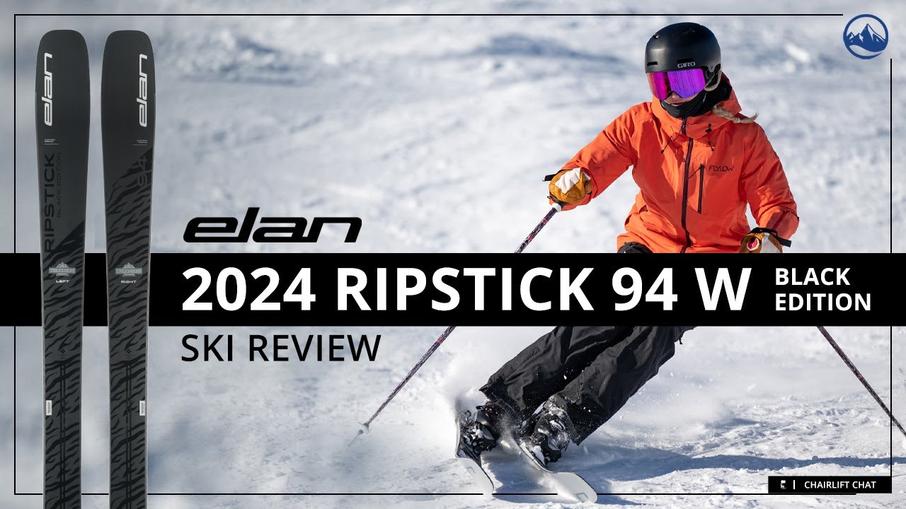 2024 Elan Ripstick 94 Black Edition Women's Ski Review with SkiEssentials.com