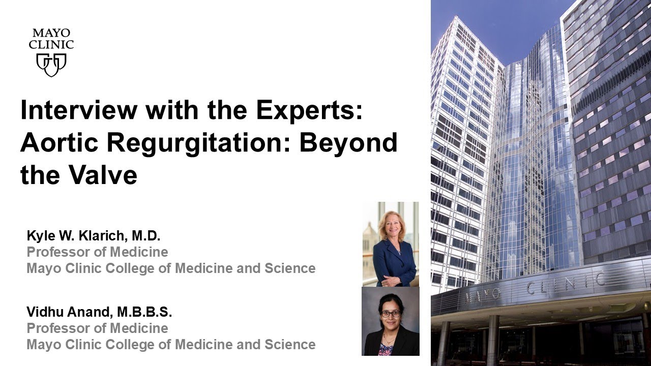 Aortic Regurgitation &mdash; Beyond the Valve