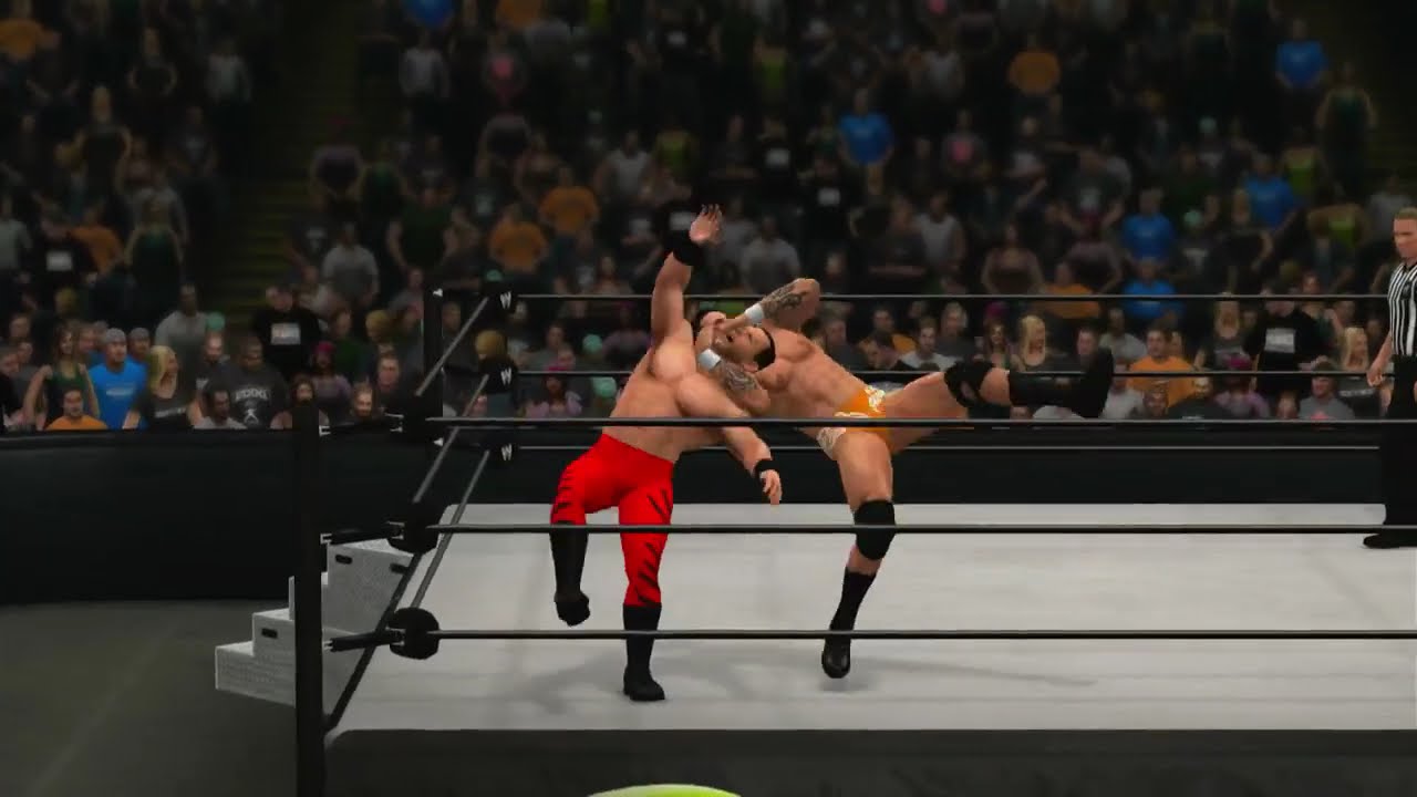 WWE 2K15 - Рэнди Ортон против Криса Бенуа - Матч за титул чемпиона мира в тяжелом весе: Summersla...
