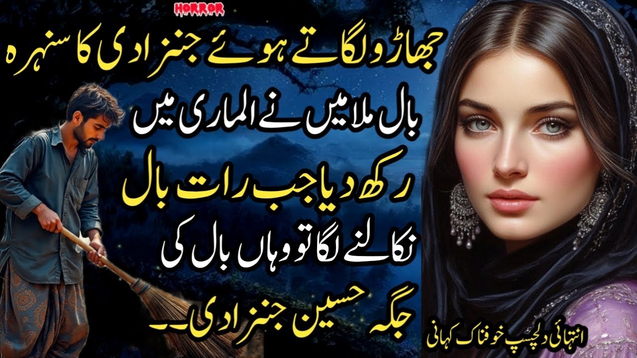 Jhaaru Lagate Hue Jinzadi Ka Sunhera Bal Mila Almari Mein Rakha Raat Ko Nikala To Haseen Jinzadi Thi
