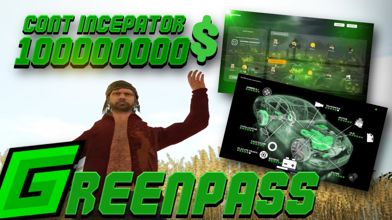 😱 BETTLE PASS & PIESE LA MASINI | AM FACUT 100KK - 🔴 SAMP GREENSTONE 🔴