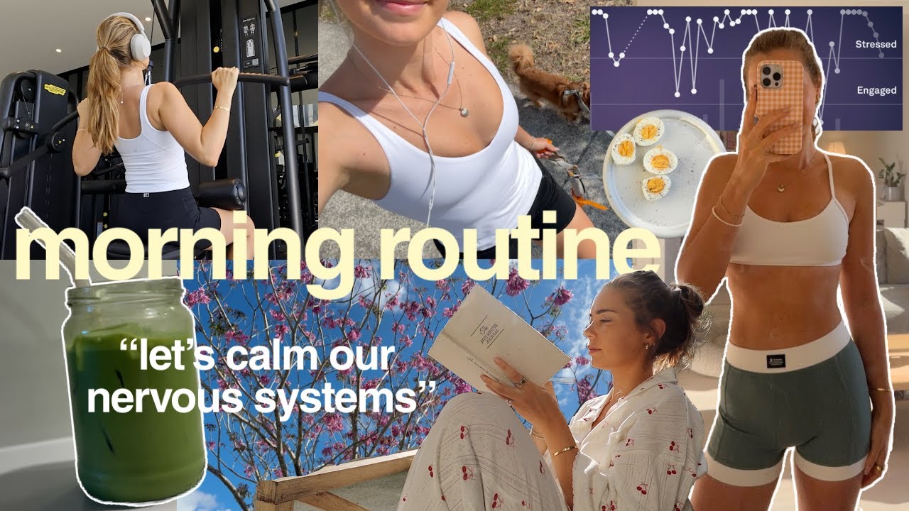 the morning routine that is healing my nervous system (as a stressed girlie)