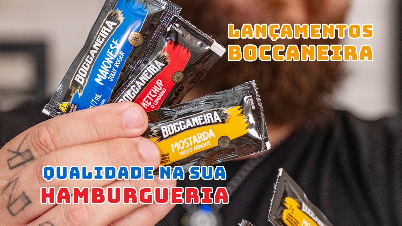 Lançamentos BOCCANEIRA - Os melhores molhos do Brasil!
