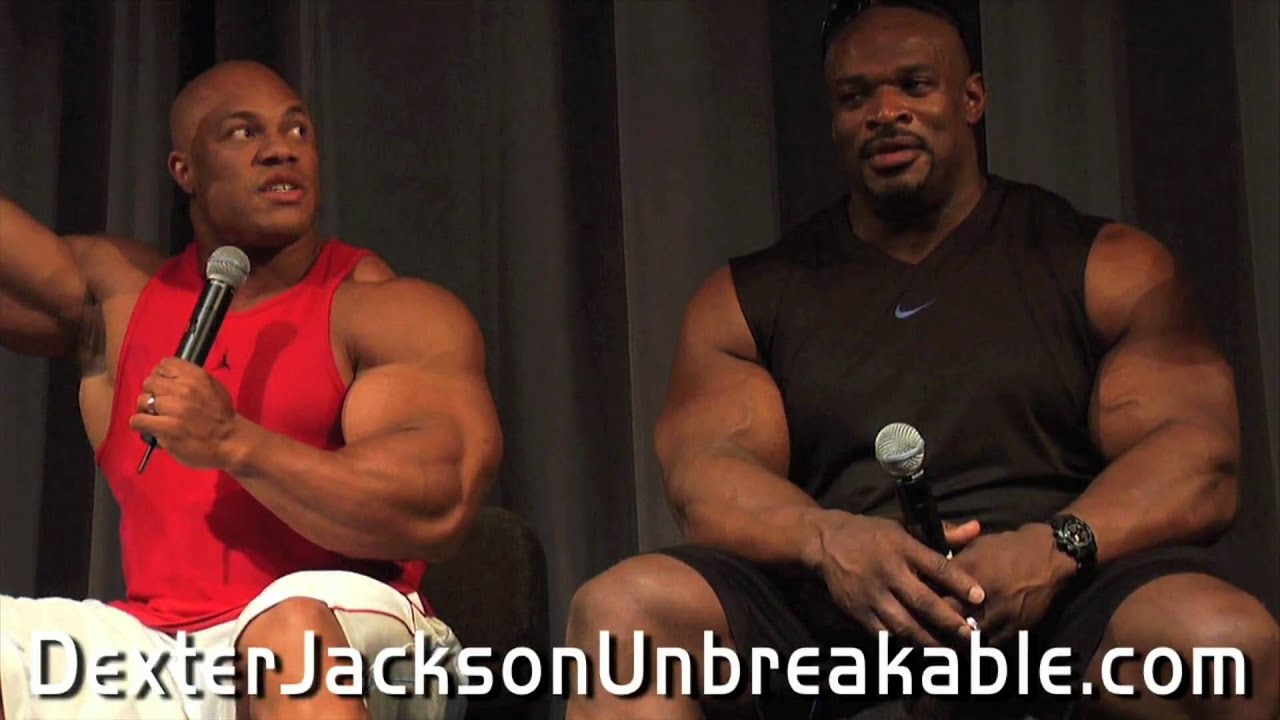 Ronnie Coleman, Phil Heath, Dexter Jackson, Troy Alves, SUPERSTAR SEMINAR