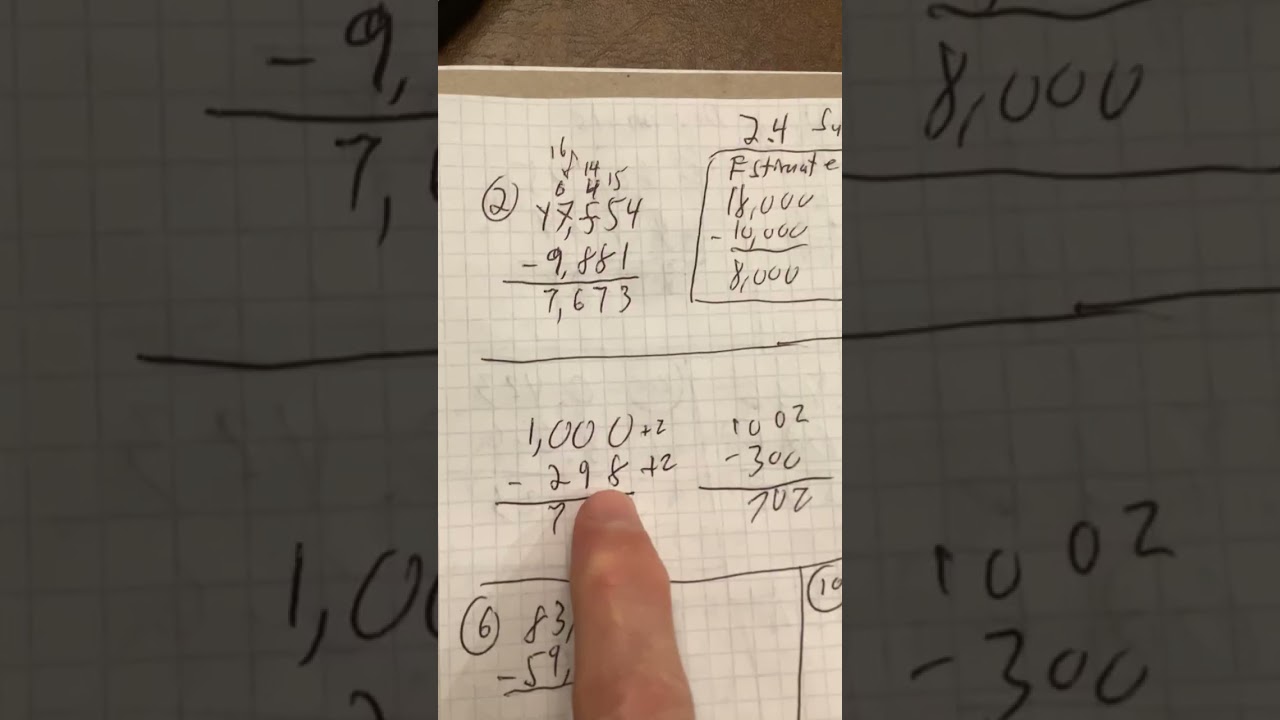 2.4 subtracting big numbers