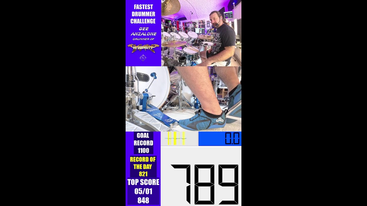 FASTEST DRUMMER CHALLENGE!