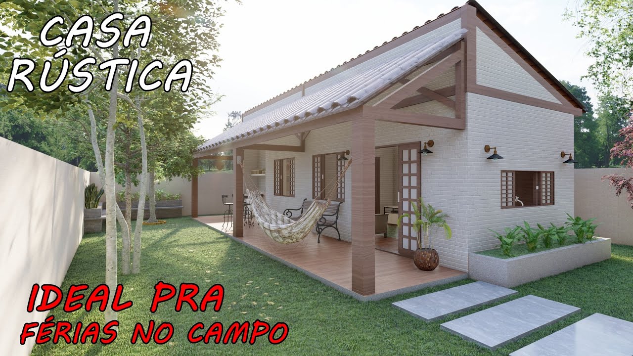 Casa pequena rústica | IDEAL PARA FÉRIAS |