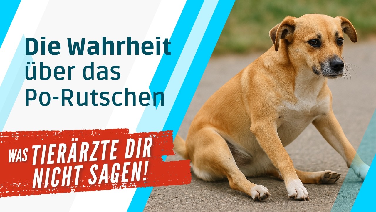 🐕🐈 Hund rutscht über den Po? Das steckt dahinter! // Ganzheitliche Tiergesundheit