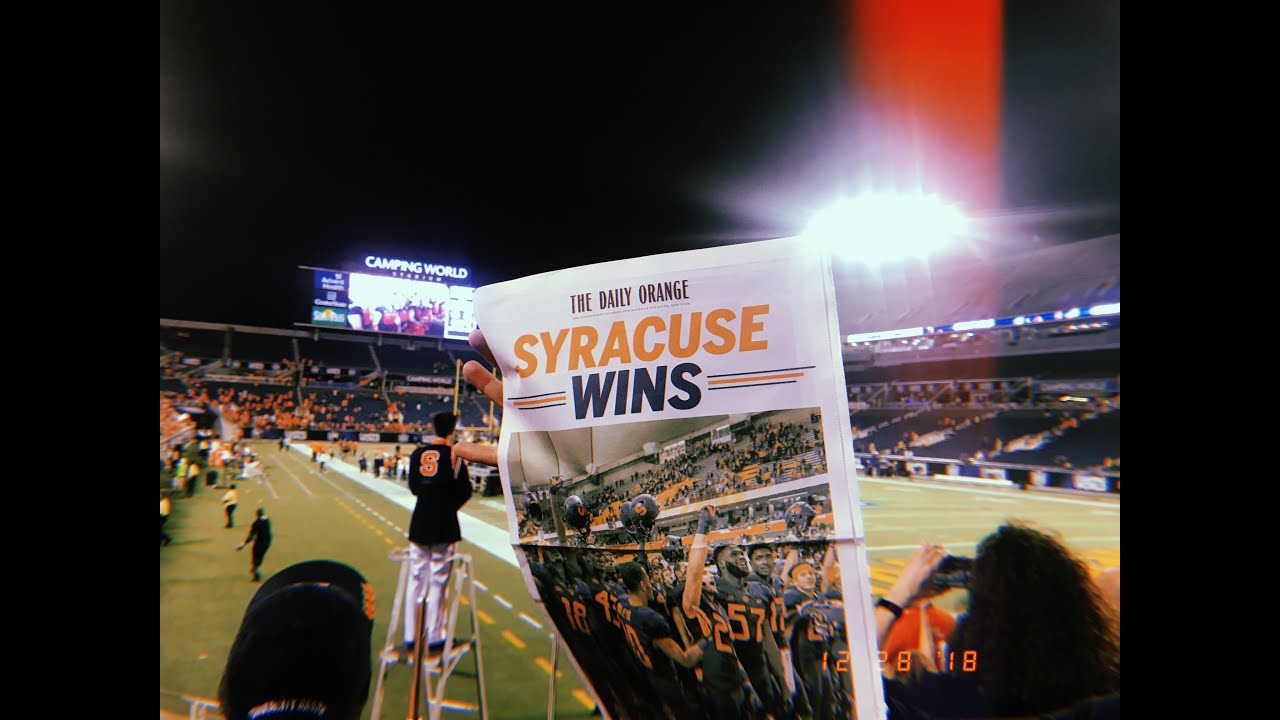 Syracuse University Marching Band - 2018 Camping World Bowl Vlog