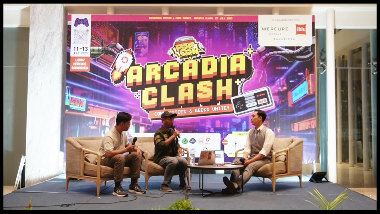 Aji Rizky: Penulis Wattpad Antologi Sweet Adventure | Live Podcast Stage Arcadia Clash by PopCon
