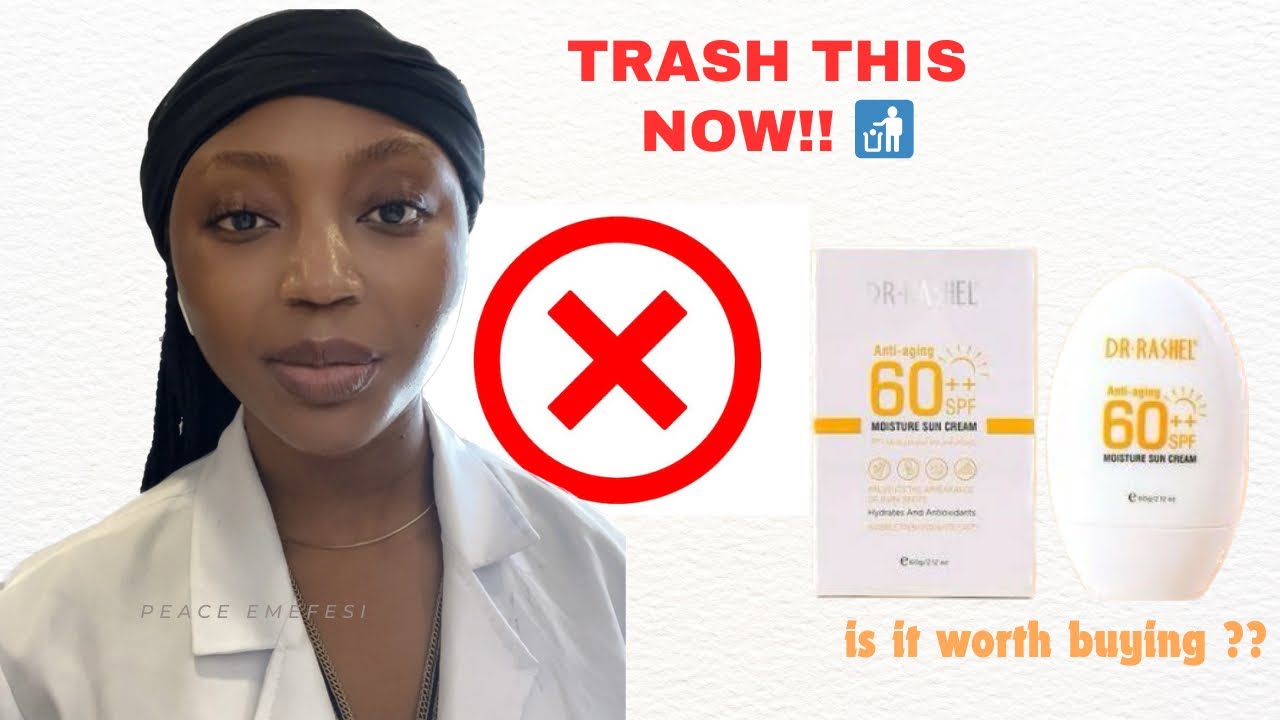 I Tested the CHEAPEST sunscreen :Dr rashel sunscreen spf 60 review/How to Know the best sunscreen 4u