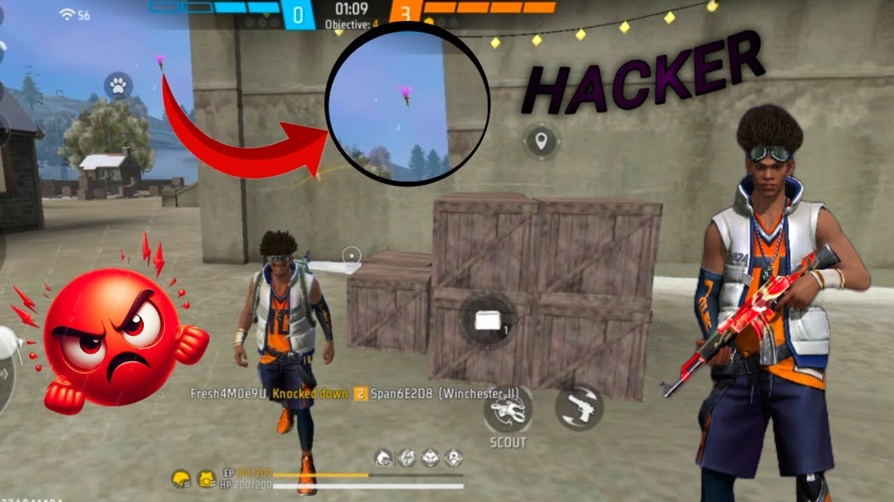 1 Hacker In My Game | Garena Free Fire