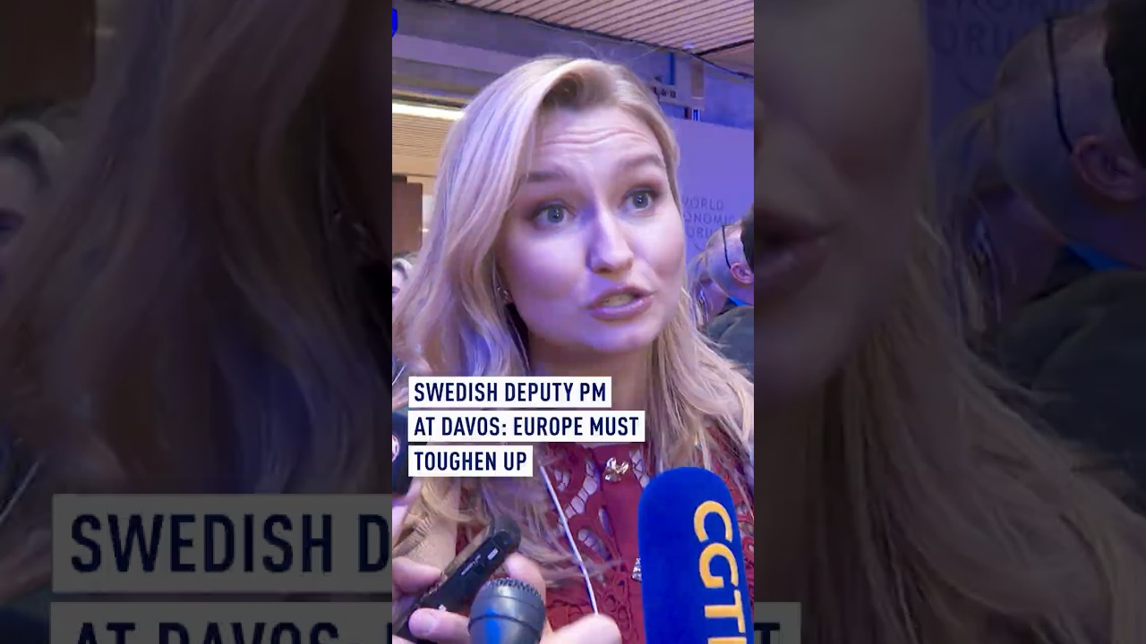 Swedish Deputy PM at Davos: Europe must toughen up