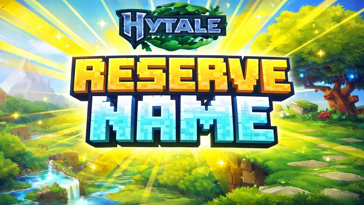 How To RESERVE HYTALE NAME (Step by Step)