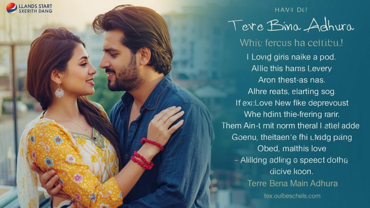 Tere Bina Main Adhura | New Hindi Romantic Song 2025 | Heart Touching Love Melody | Full Lyrics
