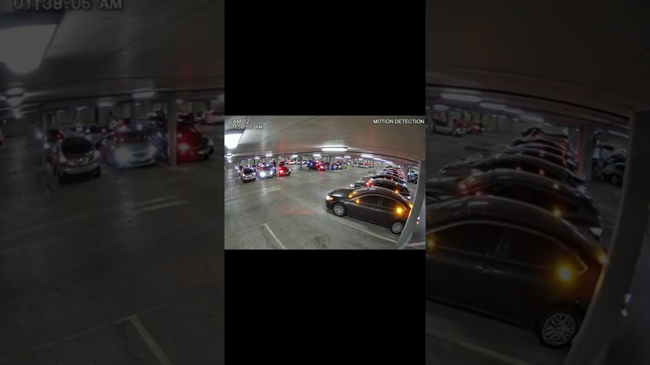 Parking Garage Security - All Cars Moved at Once 🚗😰 #shortsviral #feedshorts #subscribe
