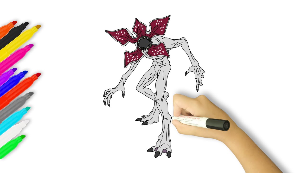 How to Draw Demogorgon | Stranger Things Season 5