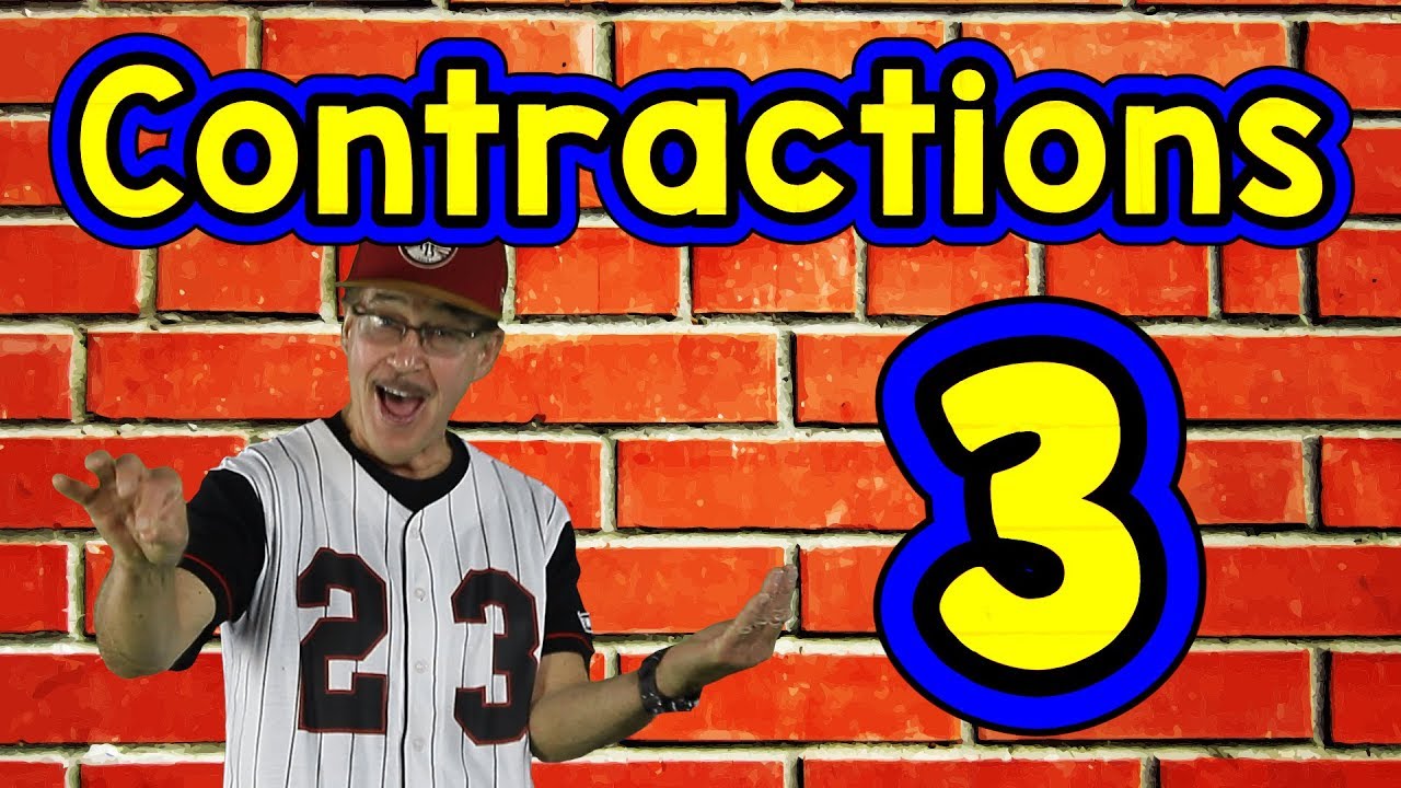 Contractions 3 | English Song for Kids | Reading & Writing Skills | Grammar | Jack Hartmann