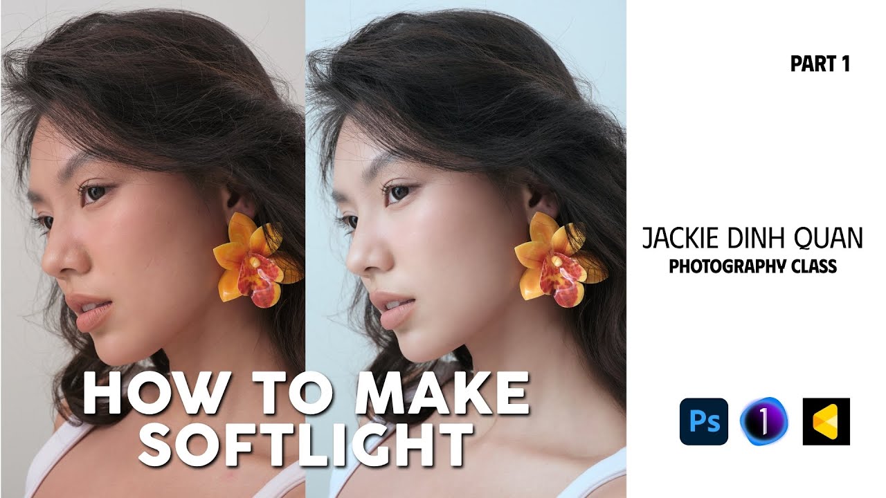 Photography Class - How To Make Softlight - Jackie Dinh Quan - P.01