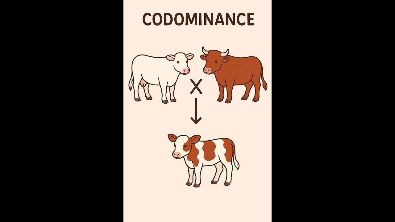 Monohybridisme : cas particulier 2 - la codominance