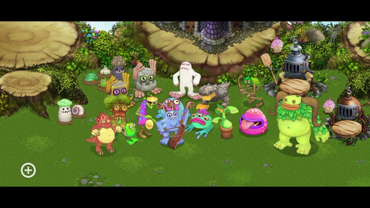 Minha ilha de planta atualmente com 21 de 67 monstros #viral #jogos  #mysingingmonsters 