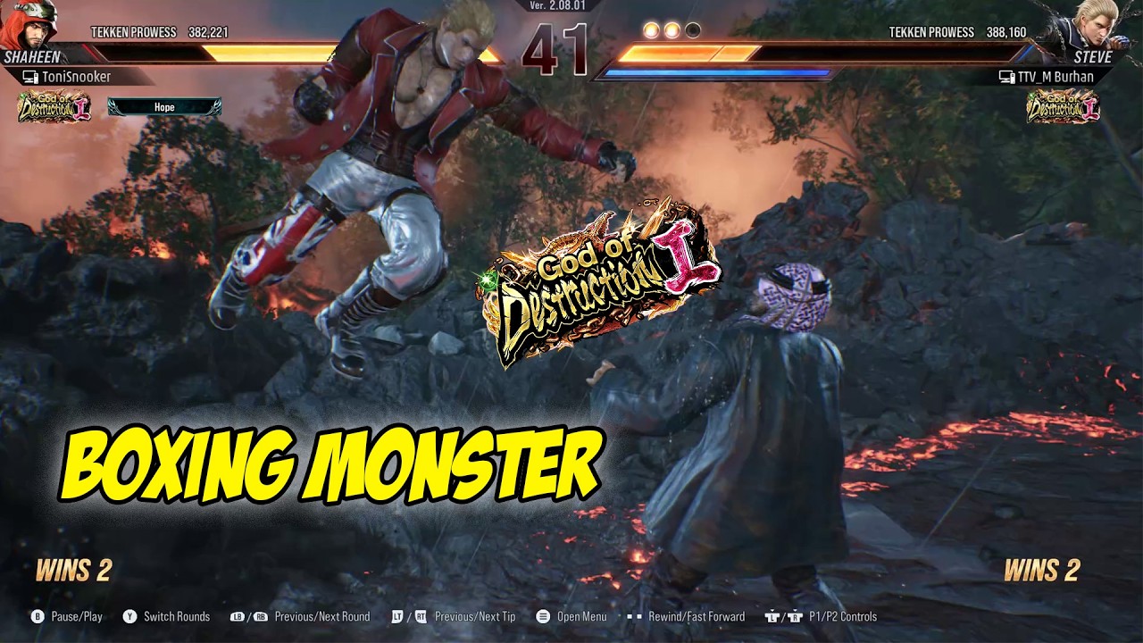 Steve Fox vs Shaheen | No Mercy Fight Tekken 8!