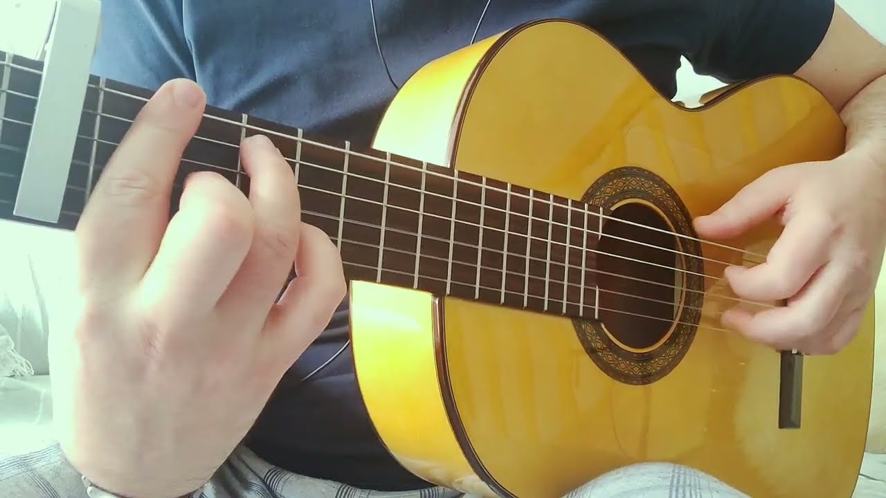 Anelhu de Brahim Izri à la guitare