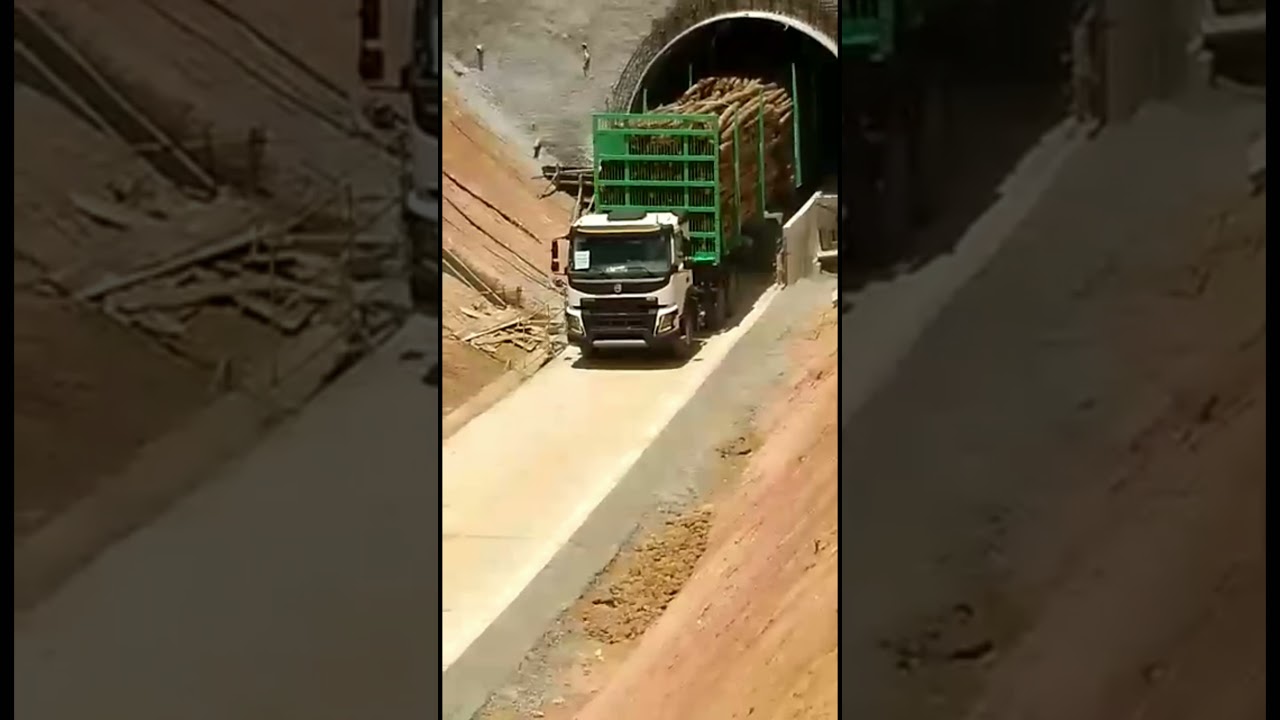 Caminh&atilde;o hexatrem n&atilde;o aguentou