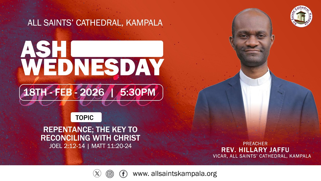 ASH WEDNESDAY SERVICE  |  18TH FEBRUARY, 2026