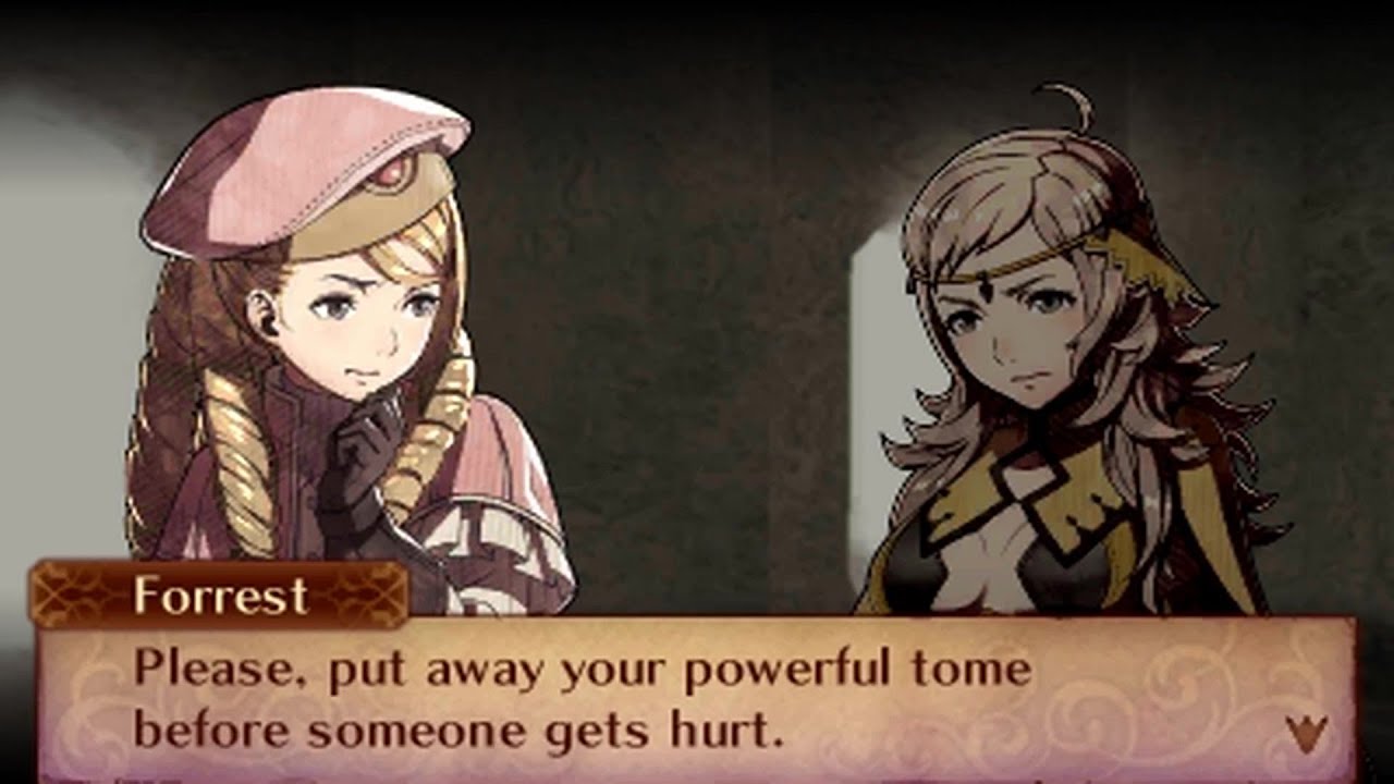 Fire Emblem Fates: Conquest - Ophelia & Forrest Support Conversations