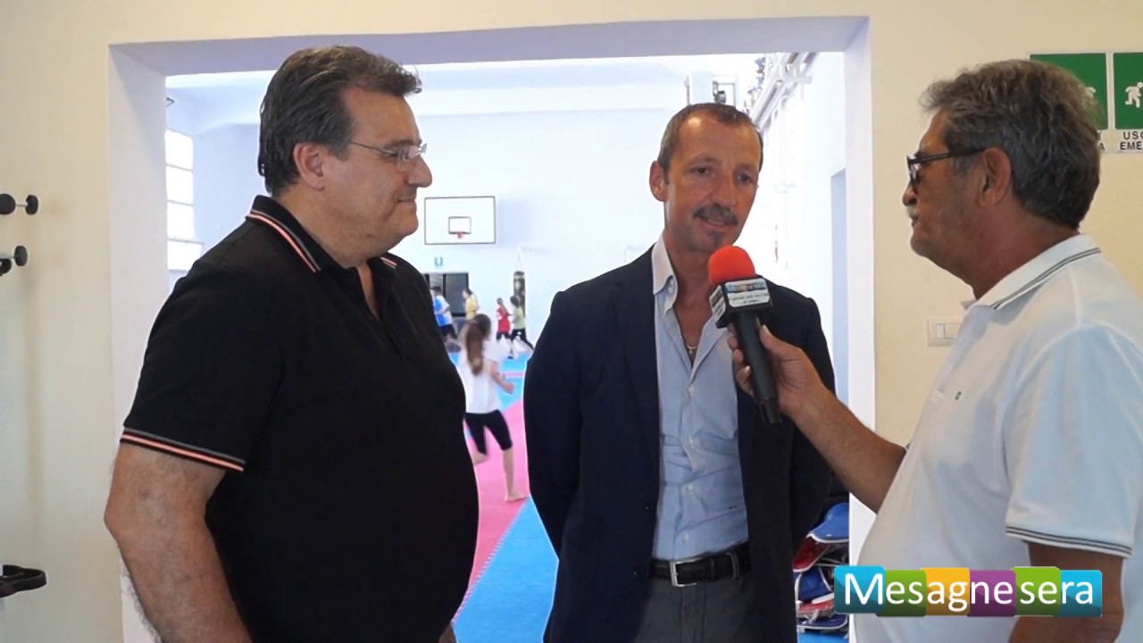 Intervista a Massimiliano Campo  e il  Pres. ASD New Marzial Mesagne