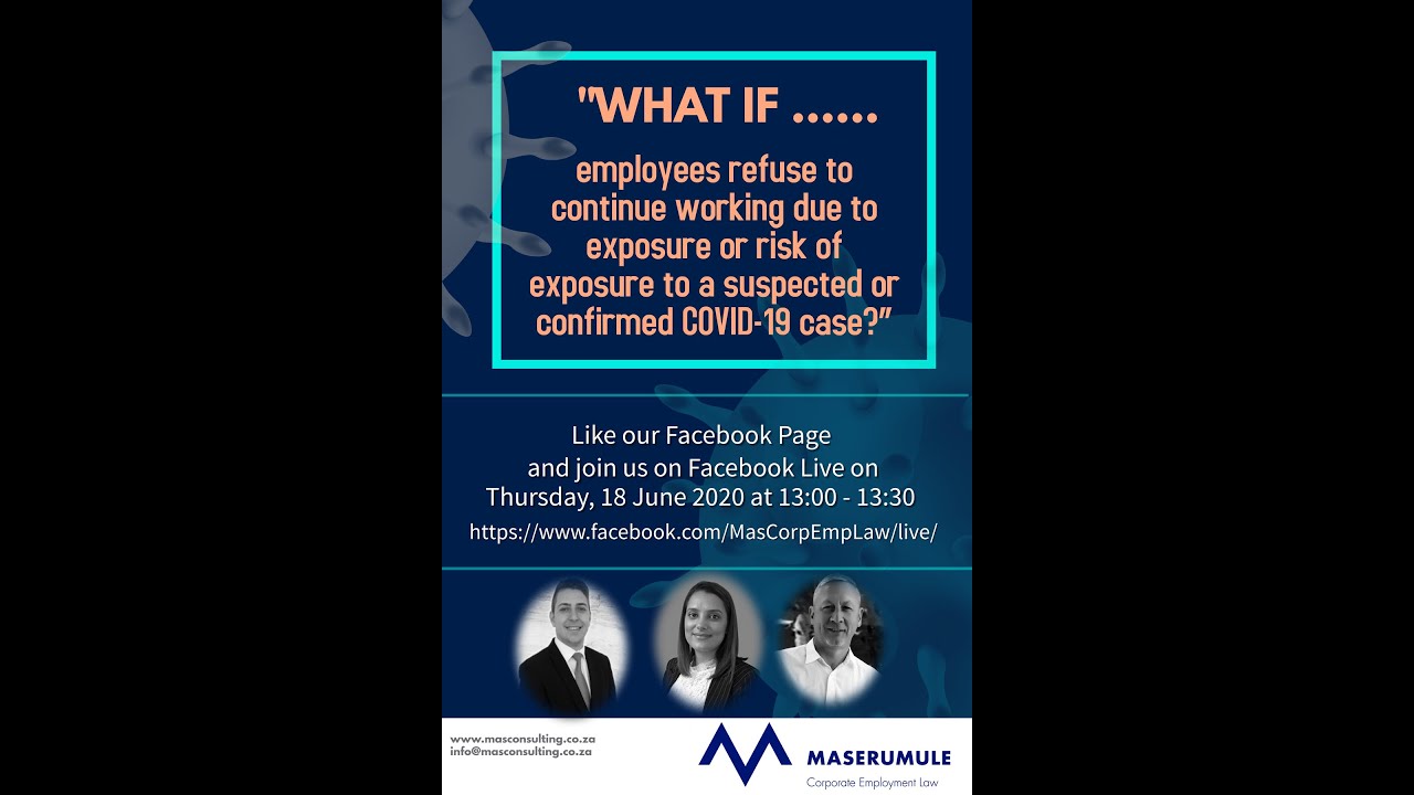 WHAT IF ... employees refuse to work due to exposure or risk of exposure to COVID-19?