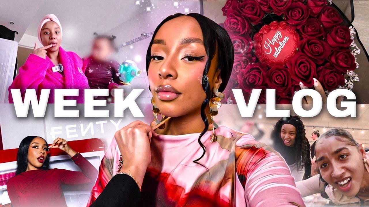 Je me retrouve enfin… Saint-Valentin, danse & vie d’influenceuse 🤳🏽💐| Weekly Vlog