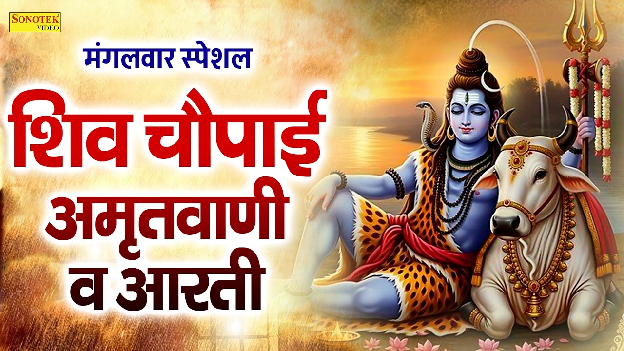 मंगलवार स्पेशल | शिव चौपाई,अमृतवाणी व आरती | Nonstop Shiv Bhajan,Shiv Bhakti Song,Om Jai Shiv Omkara