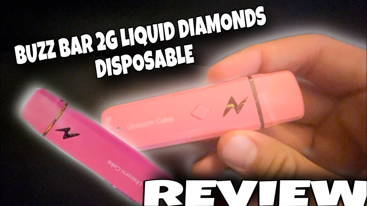 2g Liquid Diamond Dispo Review🎂| UNICORN CAKE FLAVOR