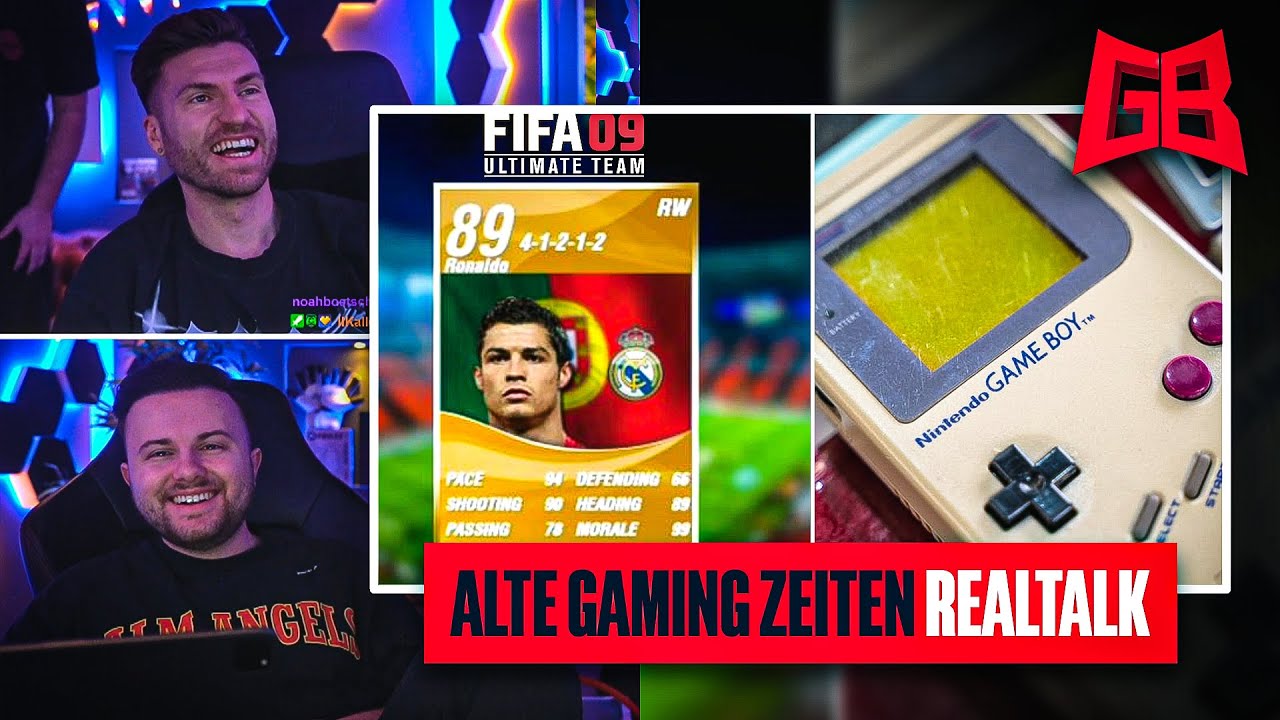 IN FIFA 09 ABGEZOCKT WORDEN 😂 GamerBrother & Tisi REALTALK über ALTE KONSOLEN & ALTE FIFA ZEIT 😁🎮