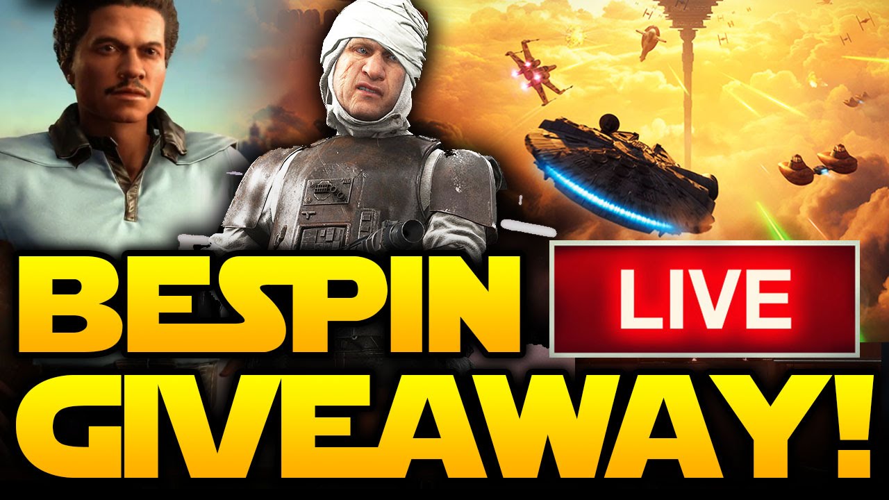 Star Wars Battlefront BESPIN DLC LIVE! Season Pass Giveaway! Multiplayer Gameplay | Star Wars HQ