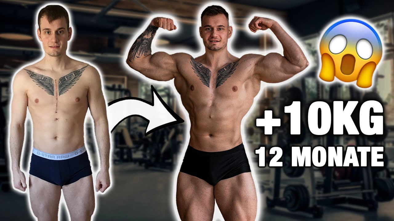 MUSKELAUFBAU DOPINGFREI 💪 Trotz LOCKDOWN! TRAININGSPLAN & ERN&Auml;HRUNG!