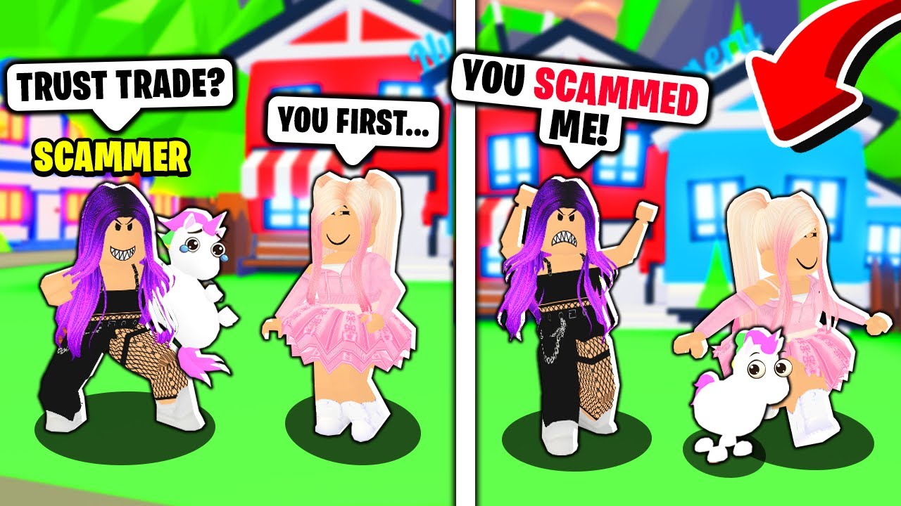 We SCAMMED a SCAMMER in Adopt Me! CATCHING SCAMMERS (Roblox Adopt Me)